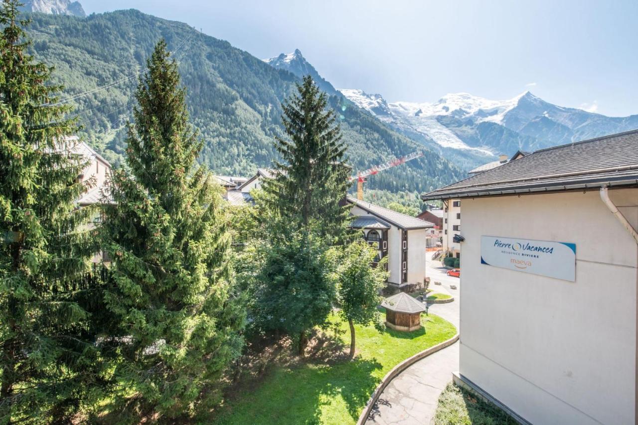 Modern Apt With Mont-Blanc View Шамони Екстериор снимка